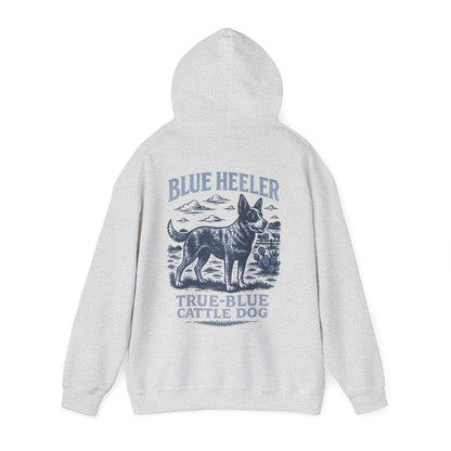Blue Heeler Ranch Hoodie — "Built Like a Tank" Western Cattle Dog