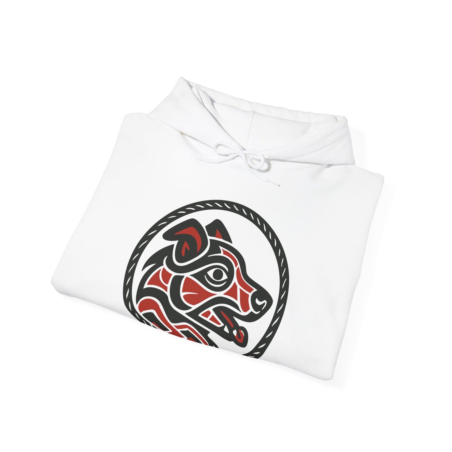 Tribal Cowdog Emblem Hoodie