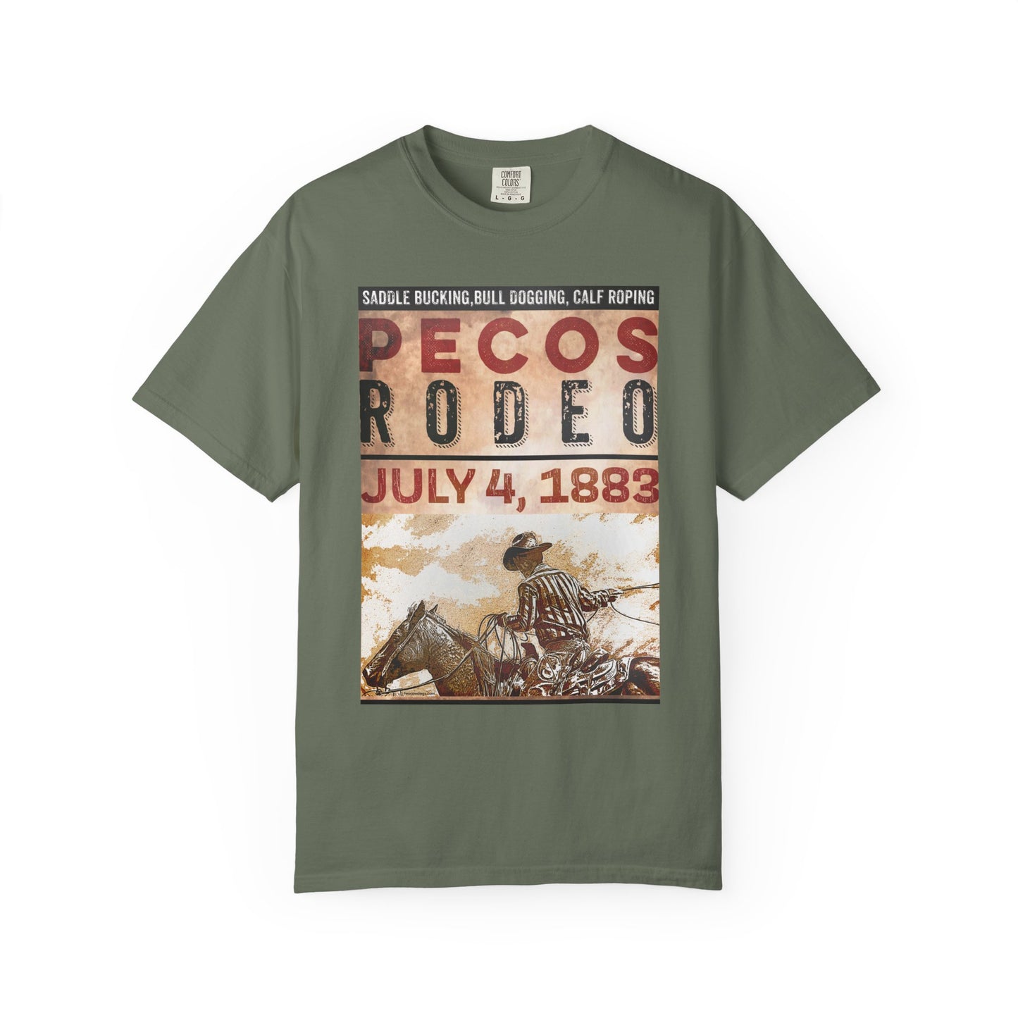 Vintage Pecos Rodeo 1883 T-Shirt