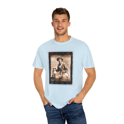 Vintage Cowboy and Dog 2 Puppy Tee Shirt