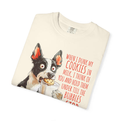 Cowdog Dipping Cookies T-Shirt - Unisex