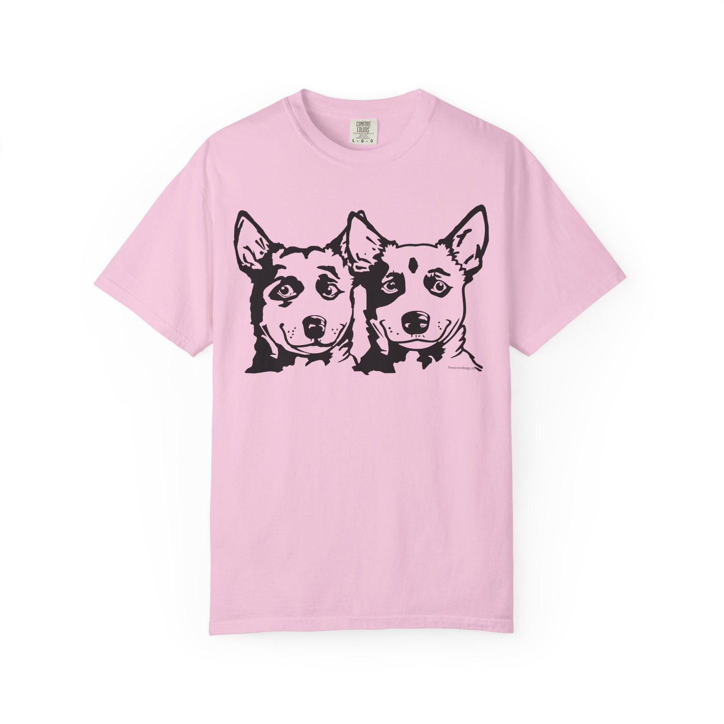 Cartoon Cowdogs Tshirt - Unisex Garment-Dyed