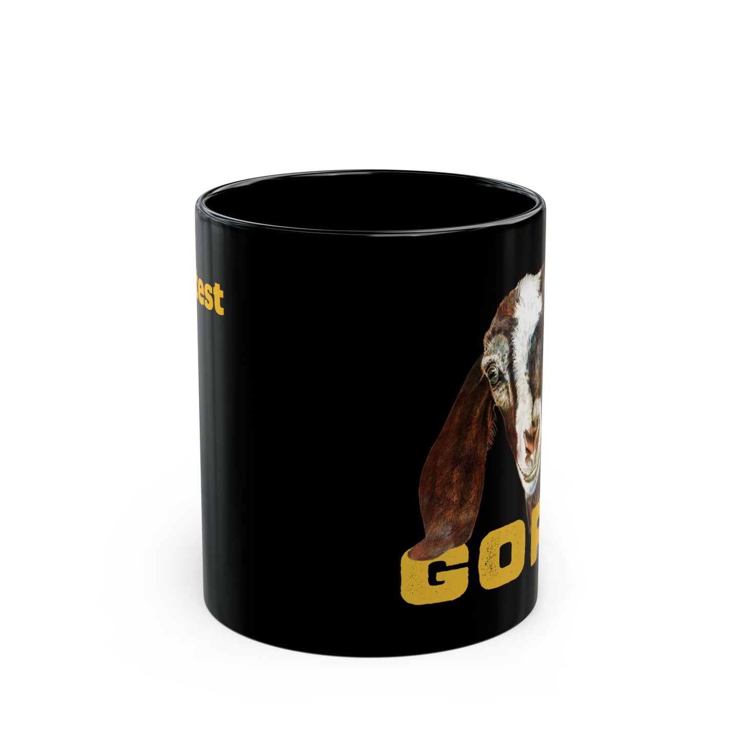 GOAT Black Ceremic Mug