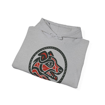 Tribal Cowdog Emblem Hoodie