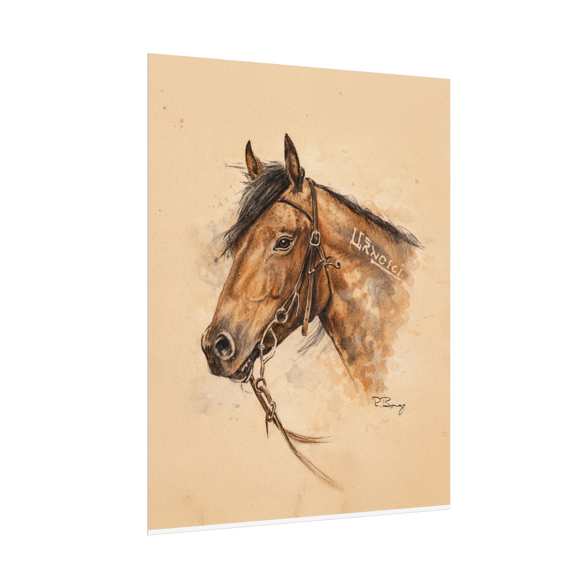 Mustang Color Print