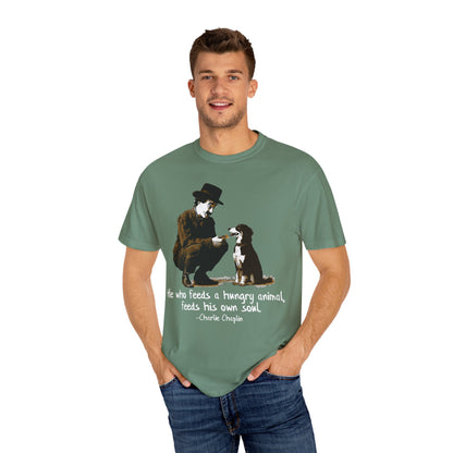 Vintage Chaplin Kindness Cowdog T-shirt