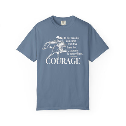 Courage Barrel Racing Garment-Dyed T-shirt