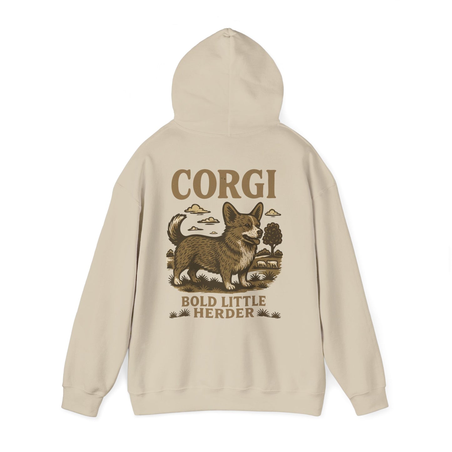 Corgi Western Hoodie Cowdog
