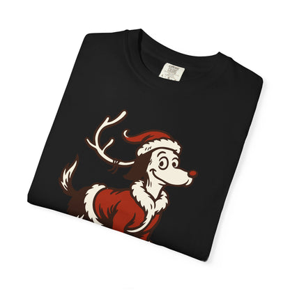 Max the Christmas Cowdog T-shirt