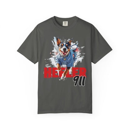 Heeler 911 Unisex T-shirt - Nurse Heeler Dog Design