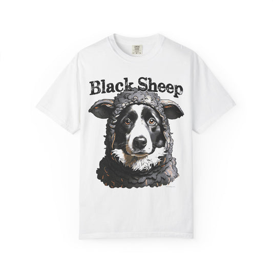 Black Sheep, Border Collie Tee Shirt