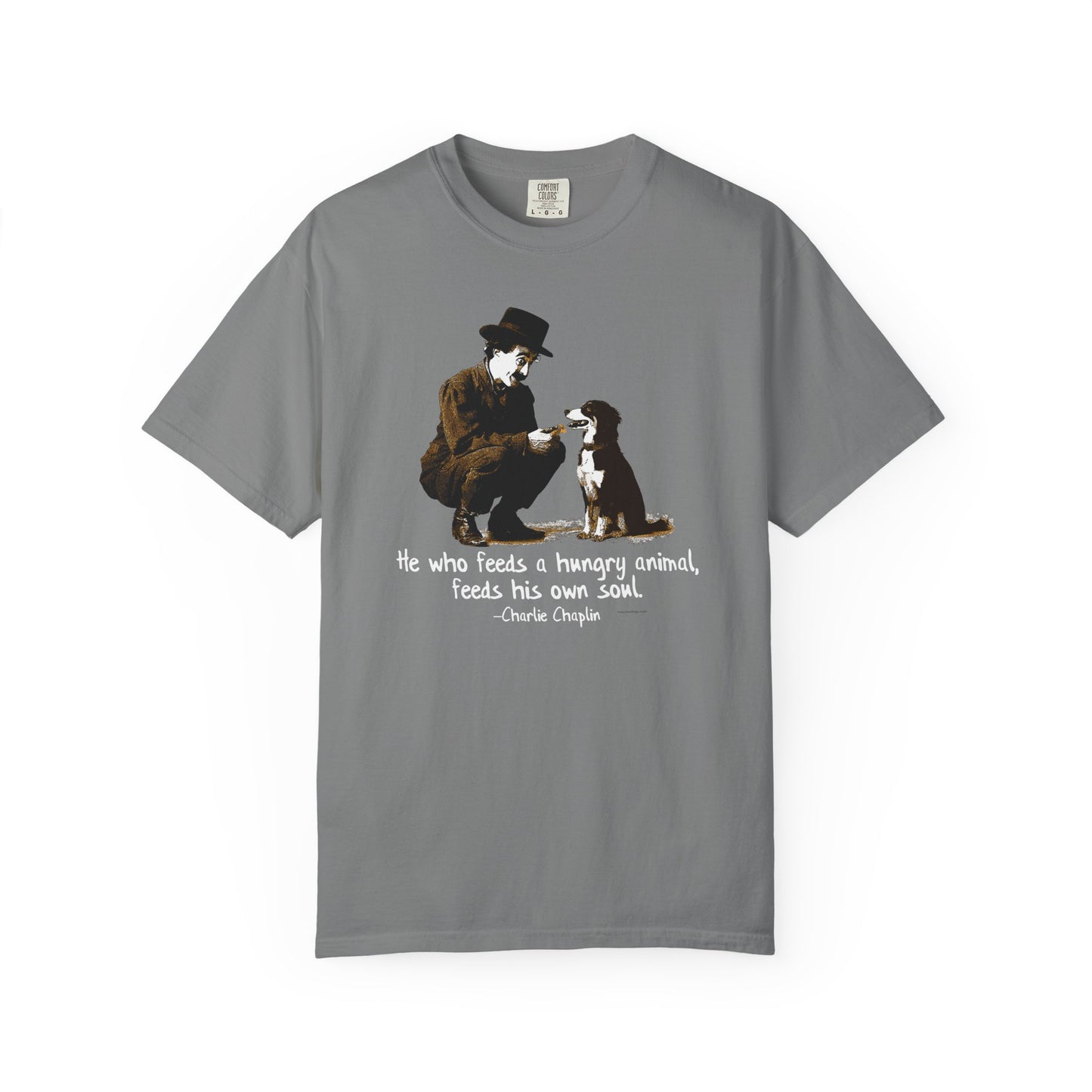 Vintage Chaplin Kindness Cowdog T-shirt
