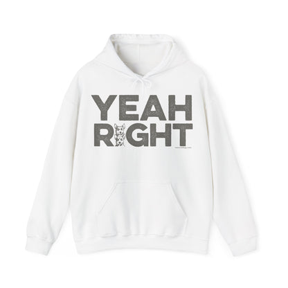 YEAH RIGHT, Heavy-Blend Hooded Sweatshirt