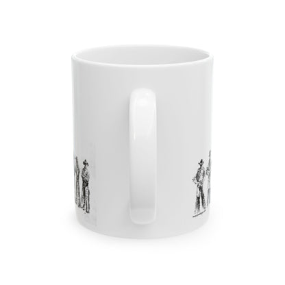 Cowboy Spotlight Ceramic Mug 11oz