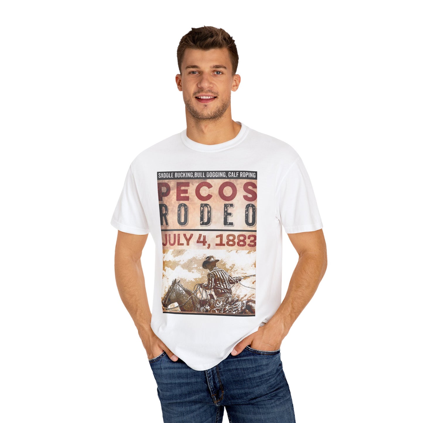 Vintage Pecos Rodeo 1883 T-Shirt