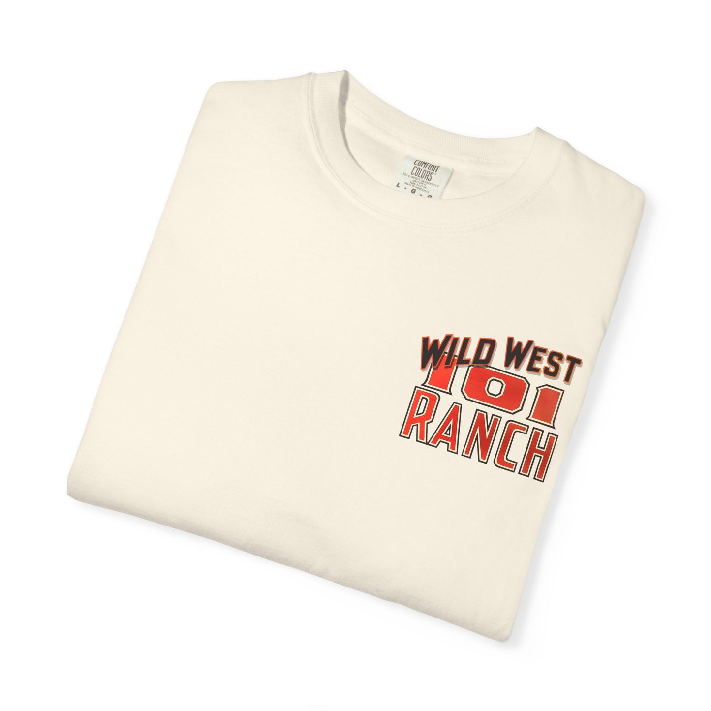 Vintage Wild West Rodeo T-Shirt, Front and Back