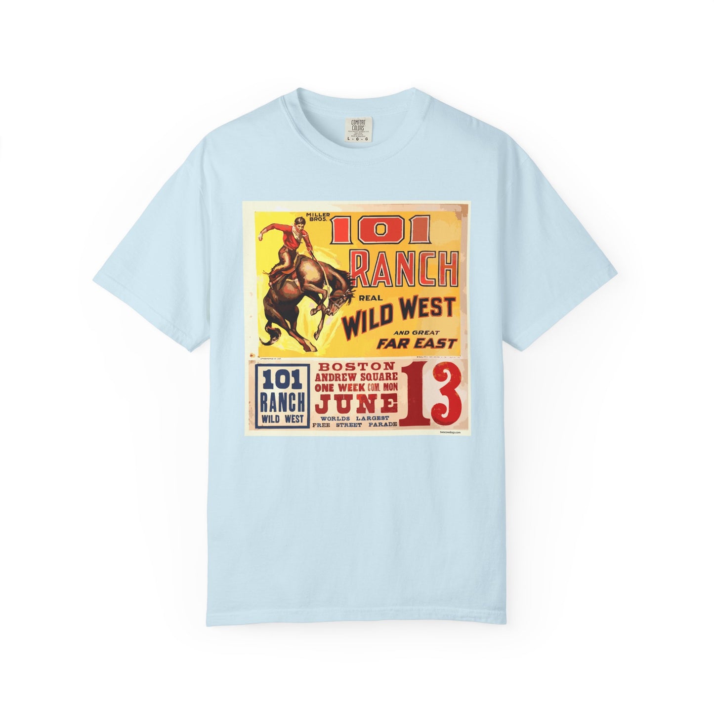 101 Rodeo T-Shirt - Unisex Garment-Dyed