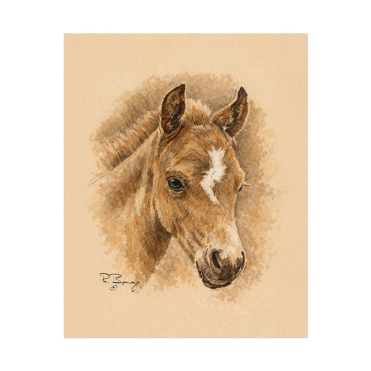 Lightning Colt Archival Paper Print