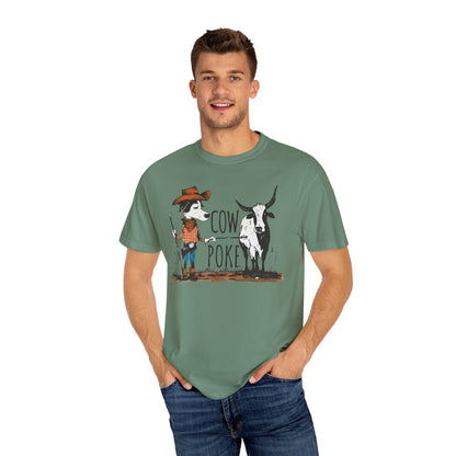 Cow Poke T-Shirt - Unisex Garment-Dyed