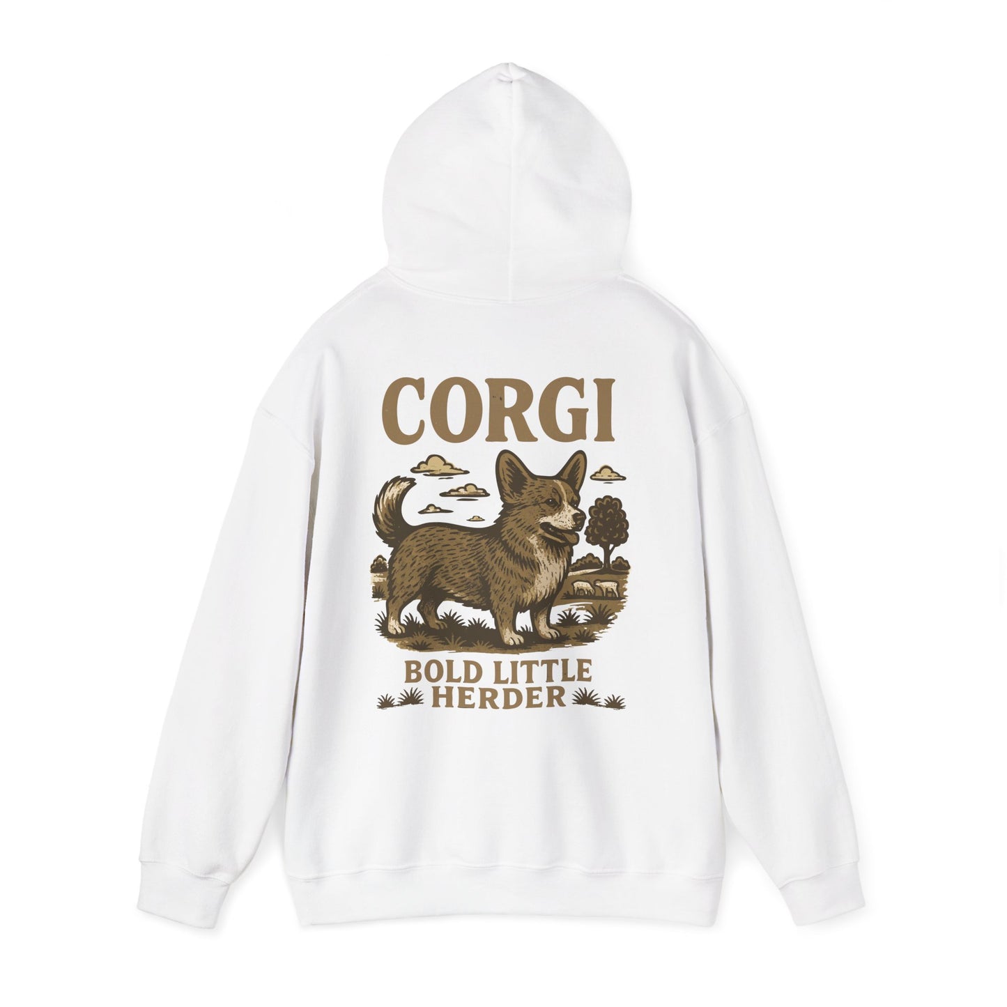 Corgi Western Hoodie Cowdog