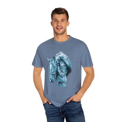 Horse Gift Tee Shirt, Cowkid gets pony for present