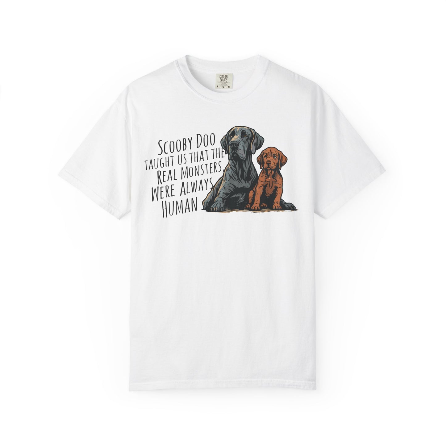 Scooby & Scrappy – Real Monsters Tee