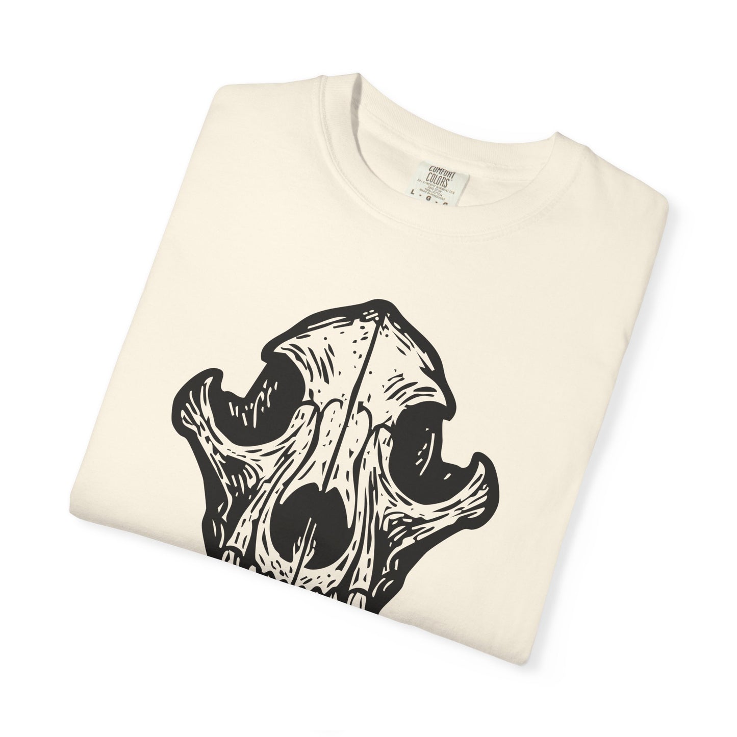 Dog Skull T-Shirt - Unisex Garment-Dyed Tee