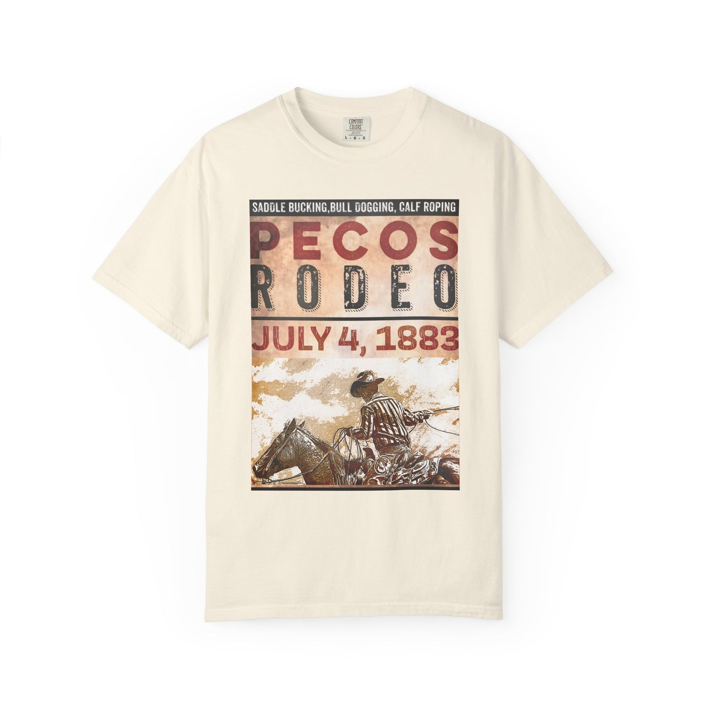 Vintage Pecos Rodeo 1883 T-Shirt