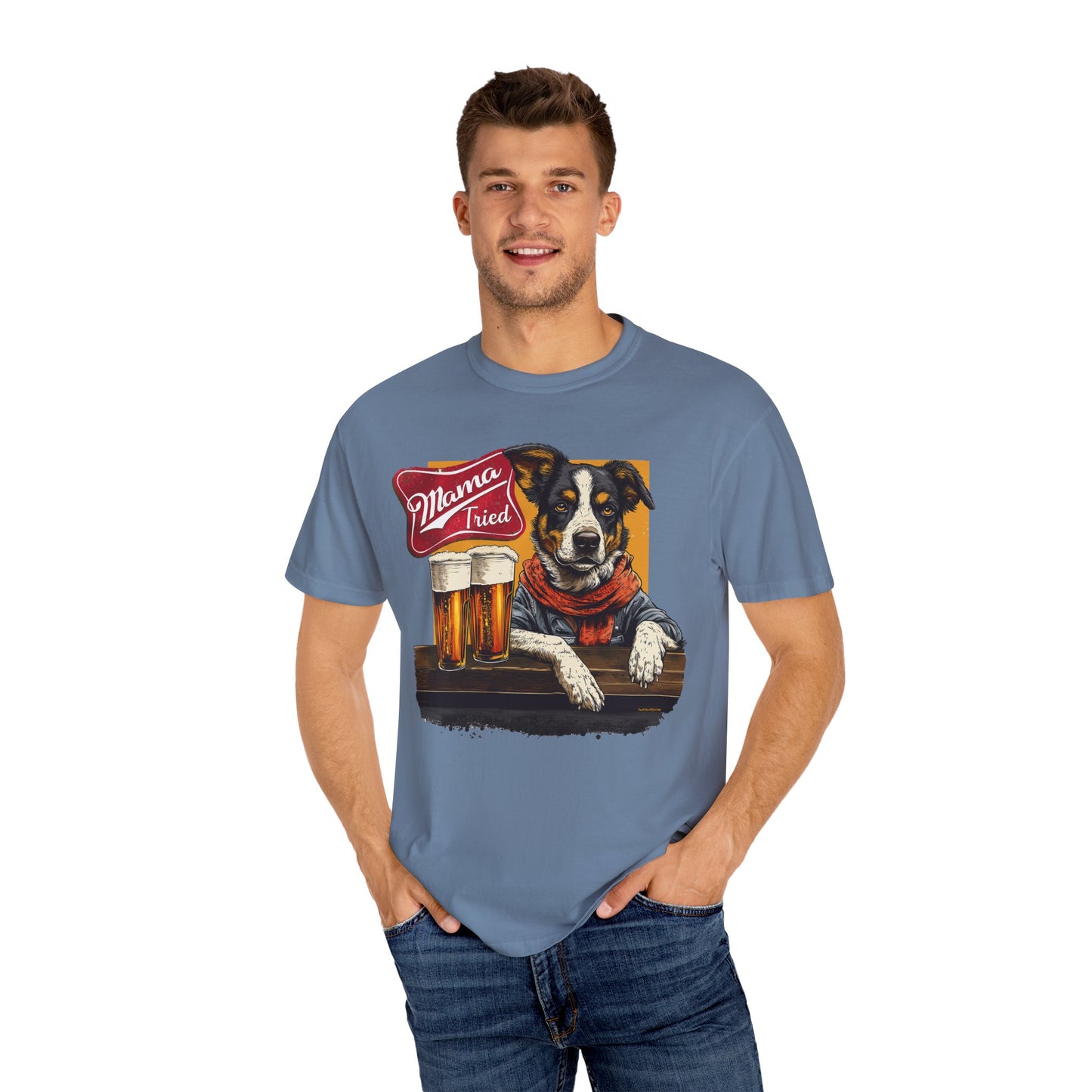 Cowdog Beer Drinker T-shirt
