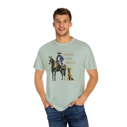 Never Ride Alone Tee Shirt