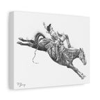 Bareback Rider, Custom Stretched Canvas