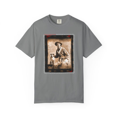 Vintage Cowboy and Dog 2 Puppy Tee Shirt