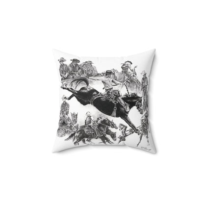 Bronc Riding Pillow