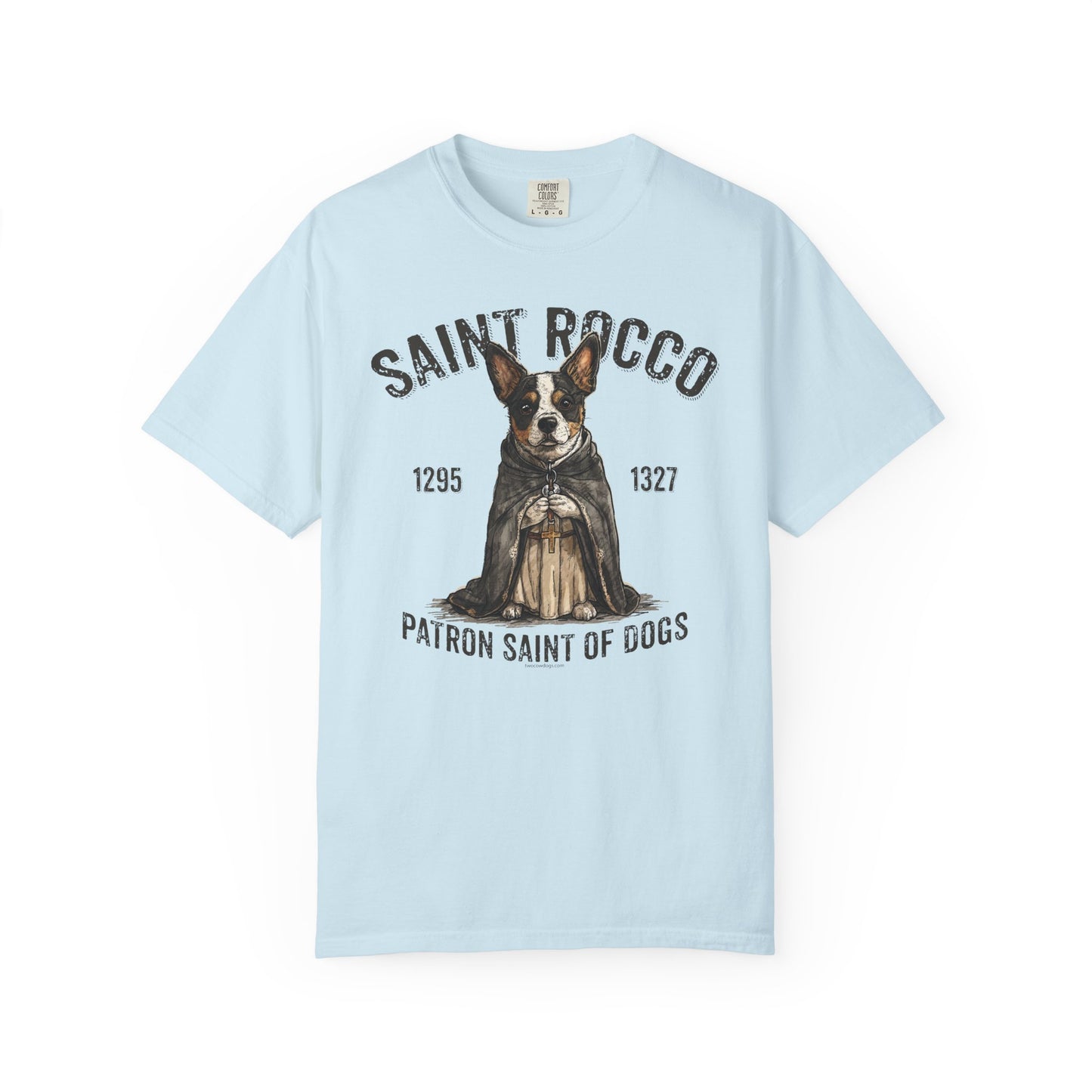 Saint Rocco Unisex T-Shirt - Patron Saint of Dogs and Dog Lovers