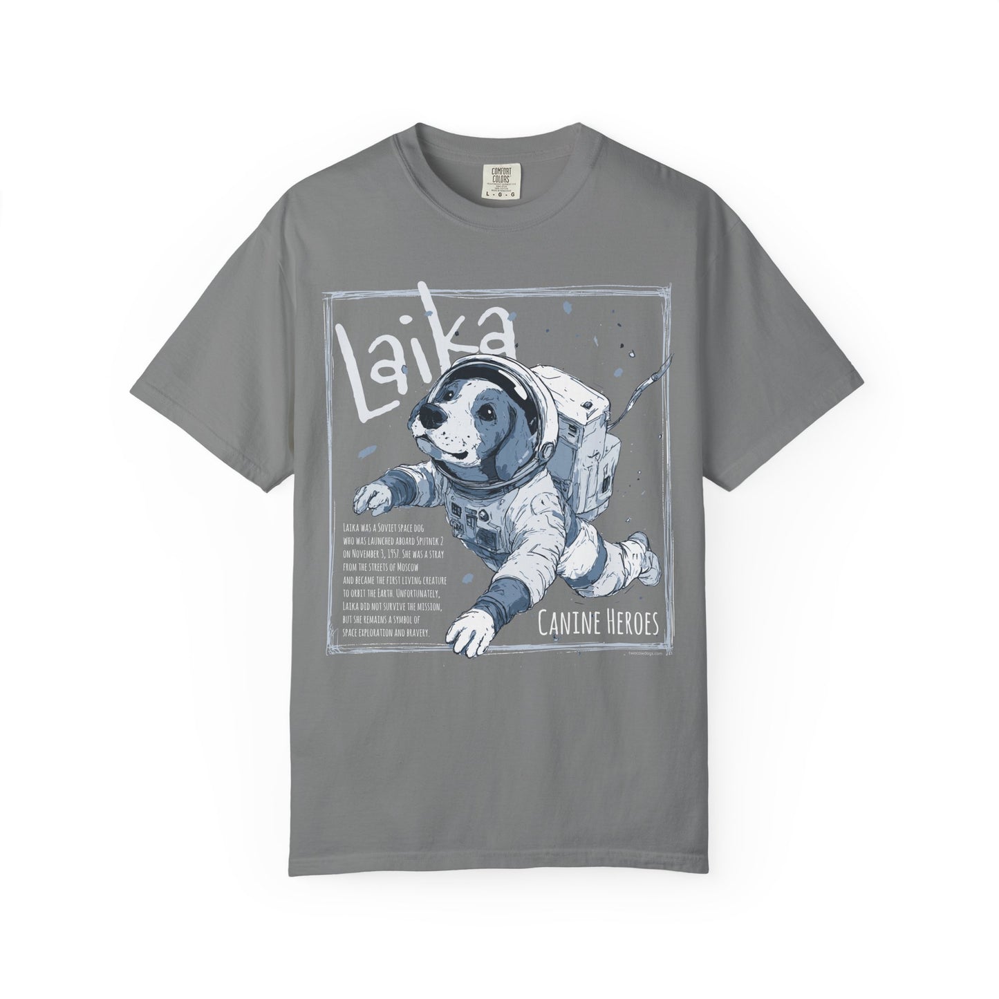 Space Cowdog T-shirt - Laika