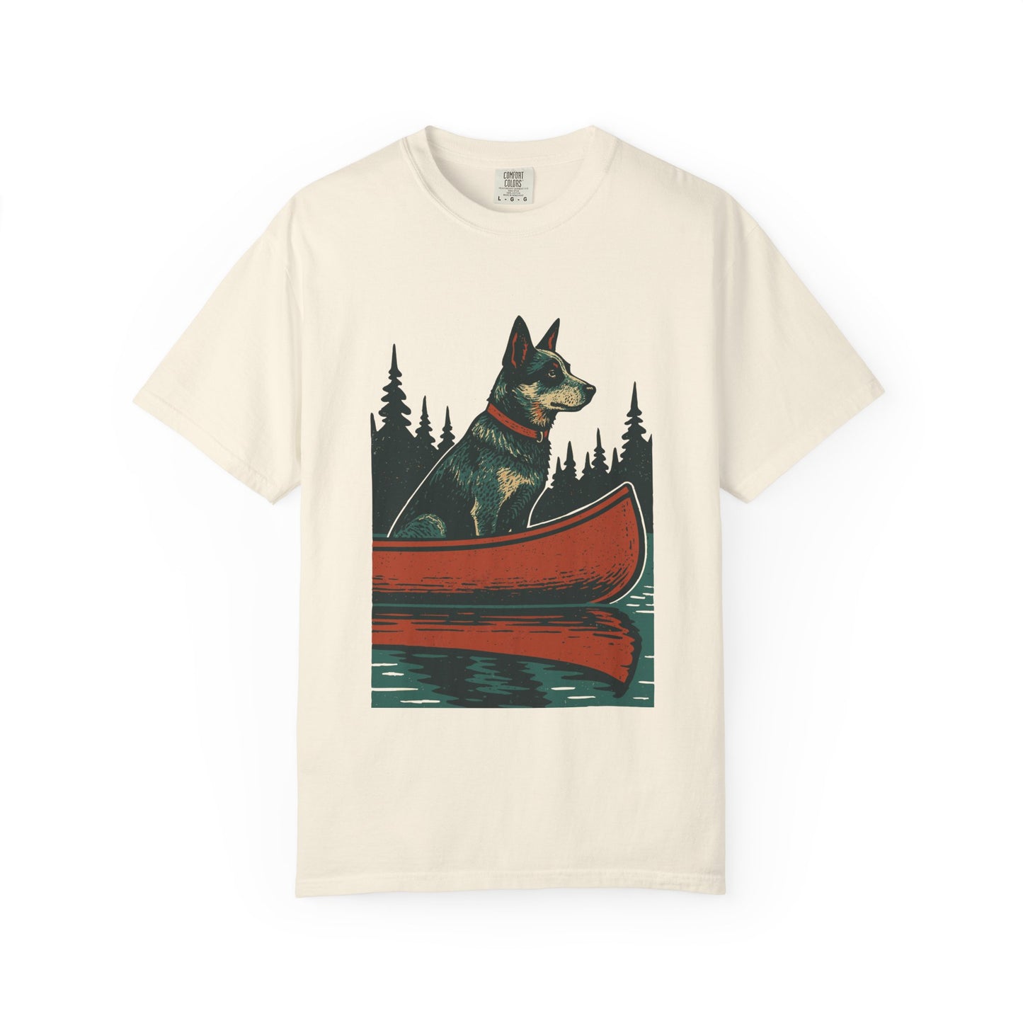 The Heeler and the Canoe T-Shirt