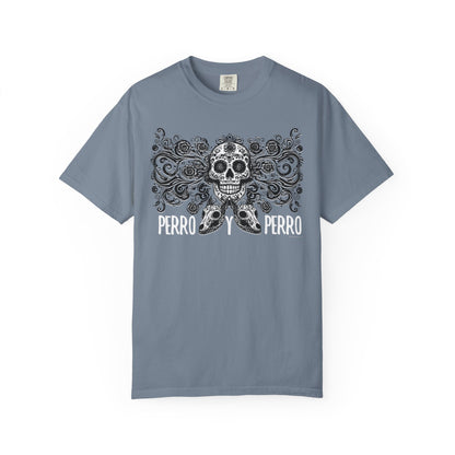 Perro y Perro T-Shirt, Dia De Los Muertos, Two Dogs