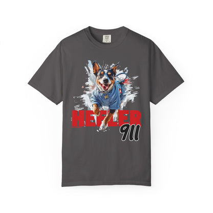 Heeler 911 Unisex T-shirt - Nurse Heeler Dog Design