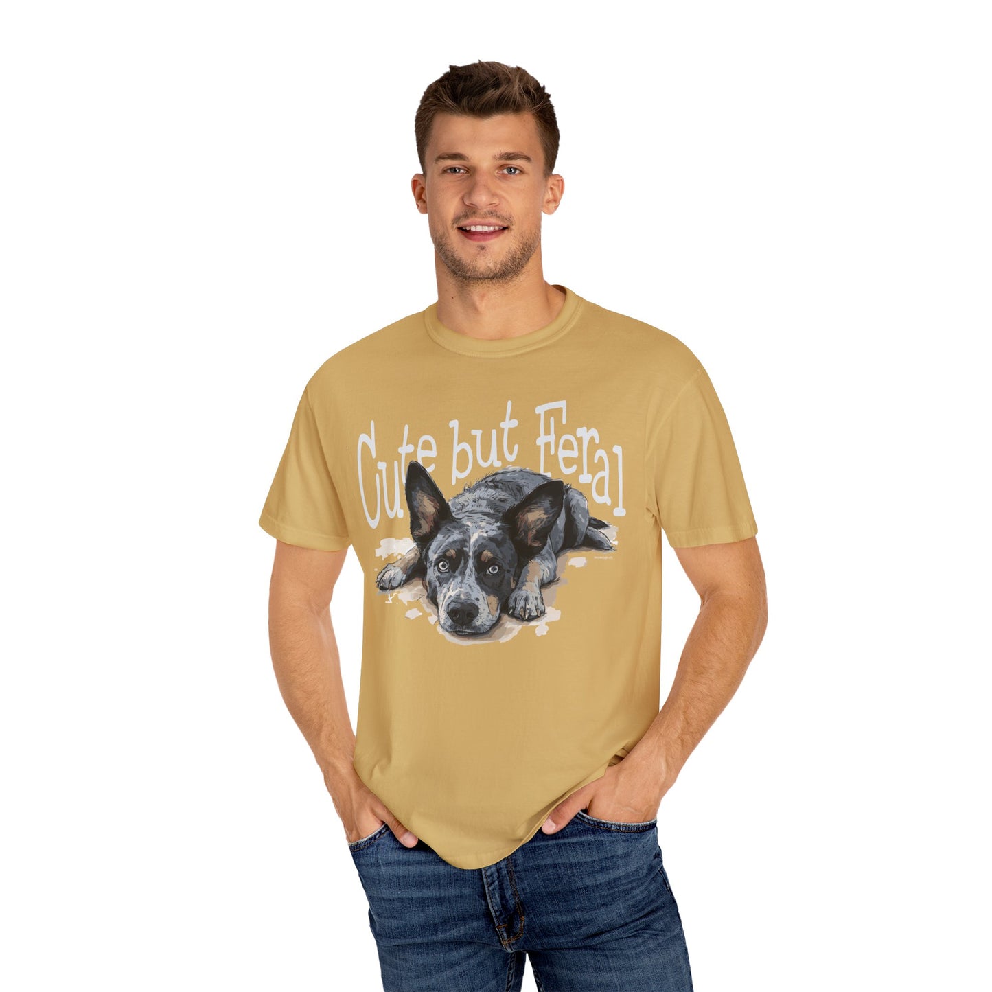 Cute but Feral, Dog Heeler T-shirt