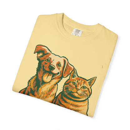 Odie and His Fat Cat Super-Soft Ranch Buddies TShirt