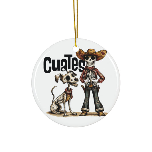 Cuates Dia De Los Muertos Ornament