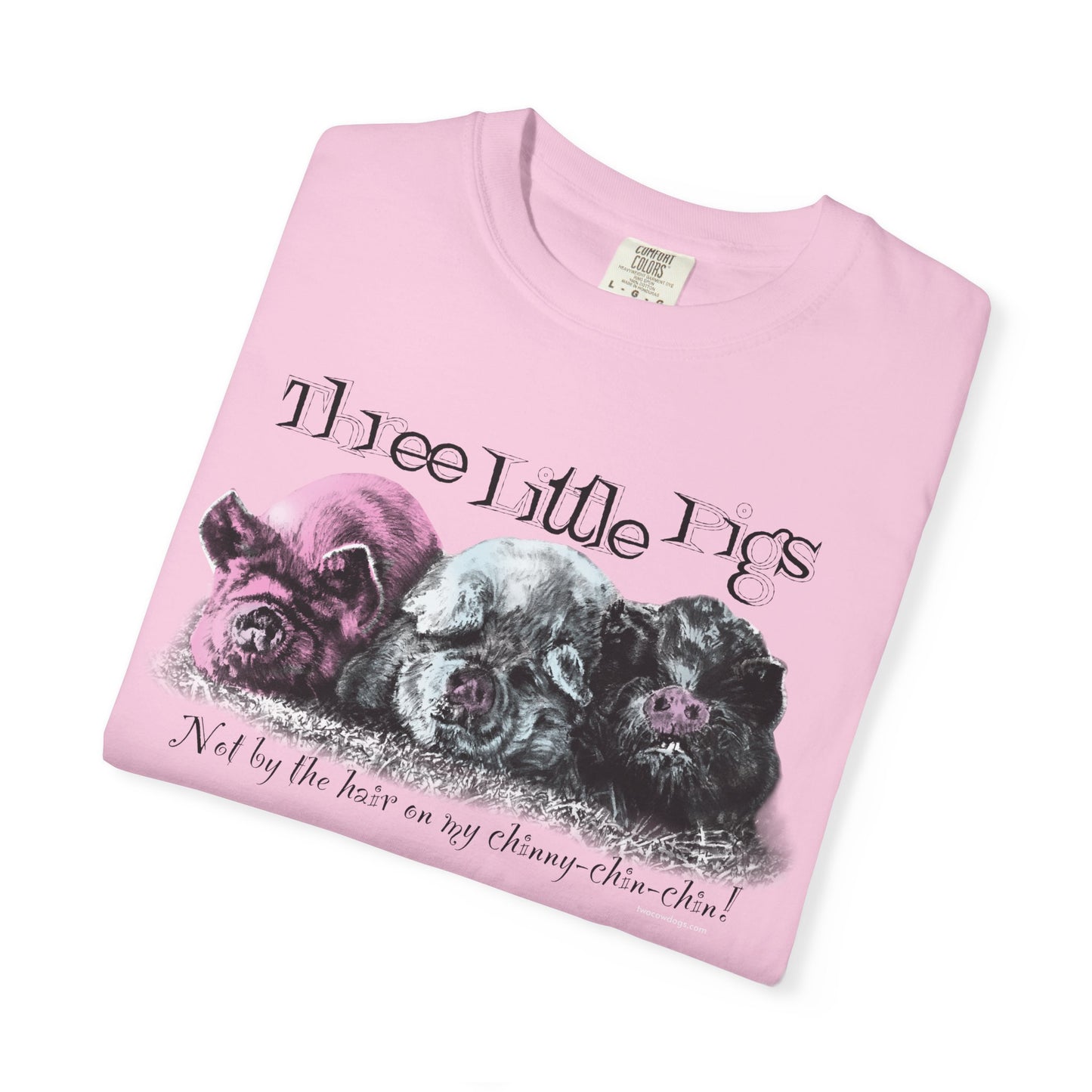 Three Little Pigs Garment-Dyed T-shirt