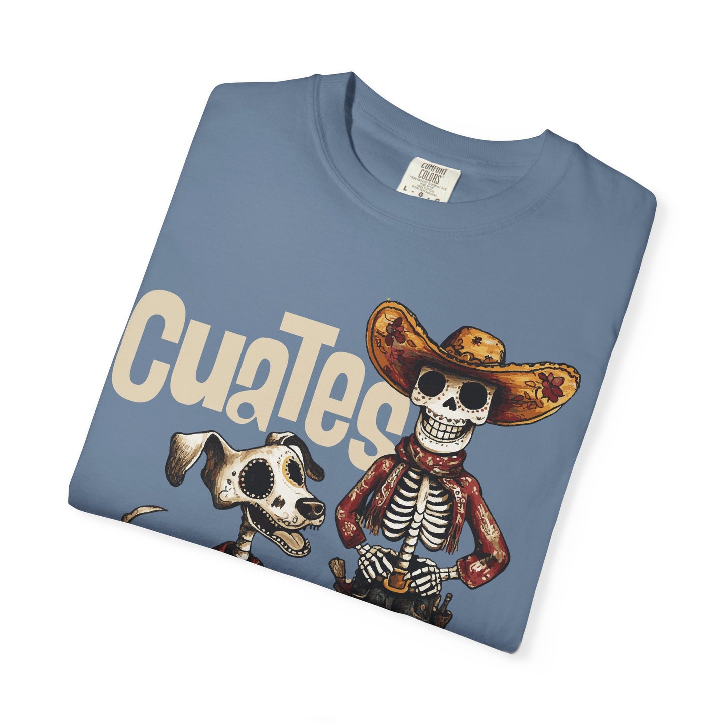 Cowboy and Cowdog Dia de los Muertos T-shirt