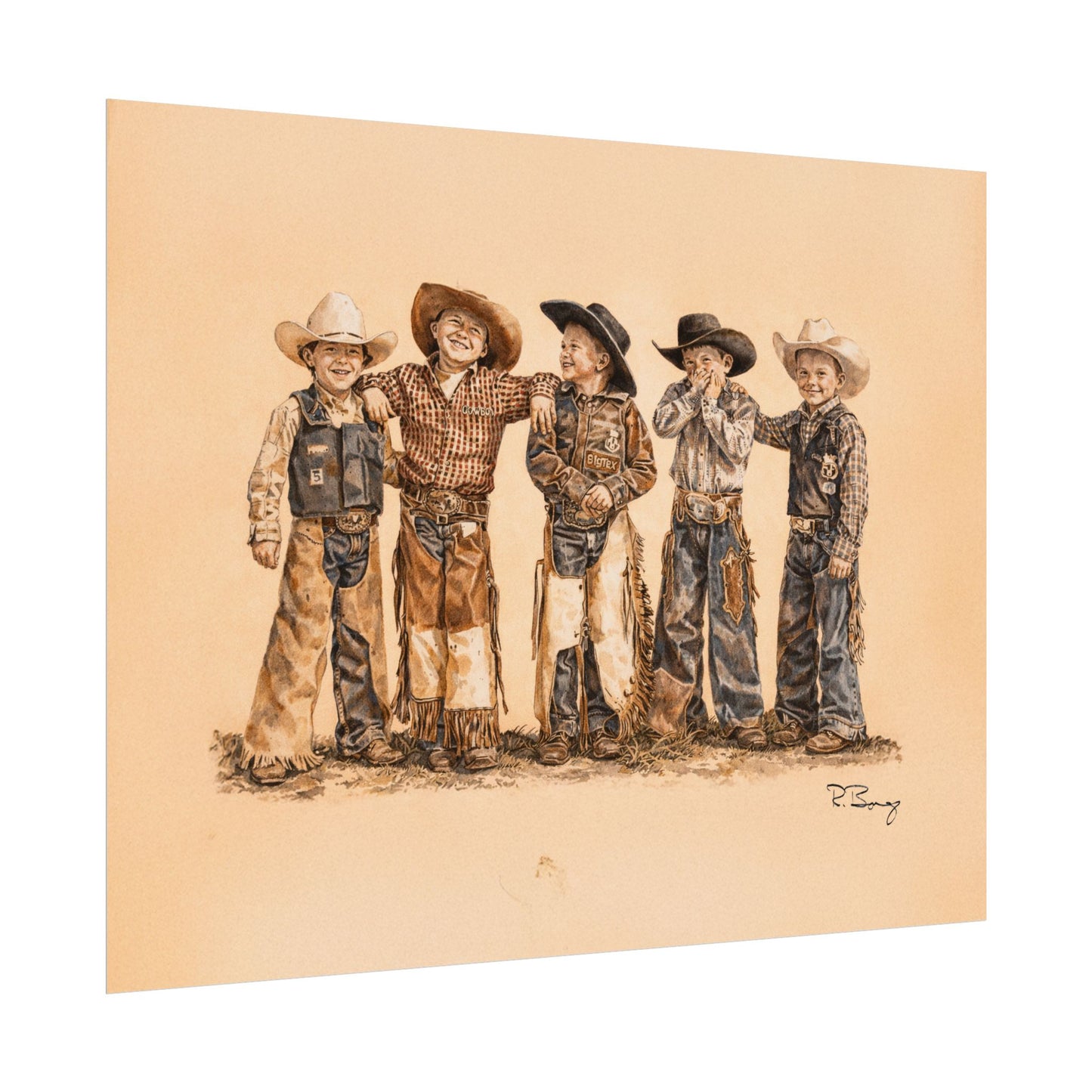 Mutton Busters Print