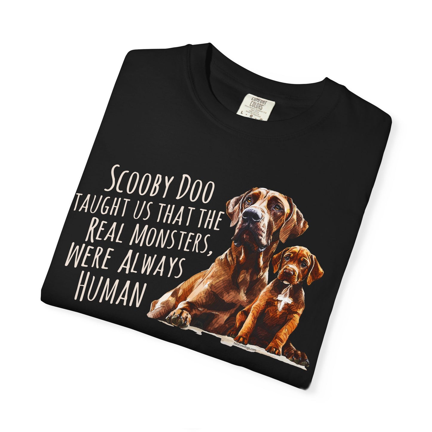 Scooby Scrappy Unisex Garment-Dyed T-shirt