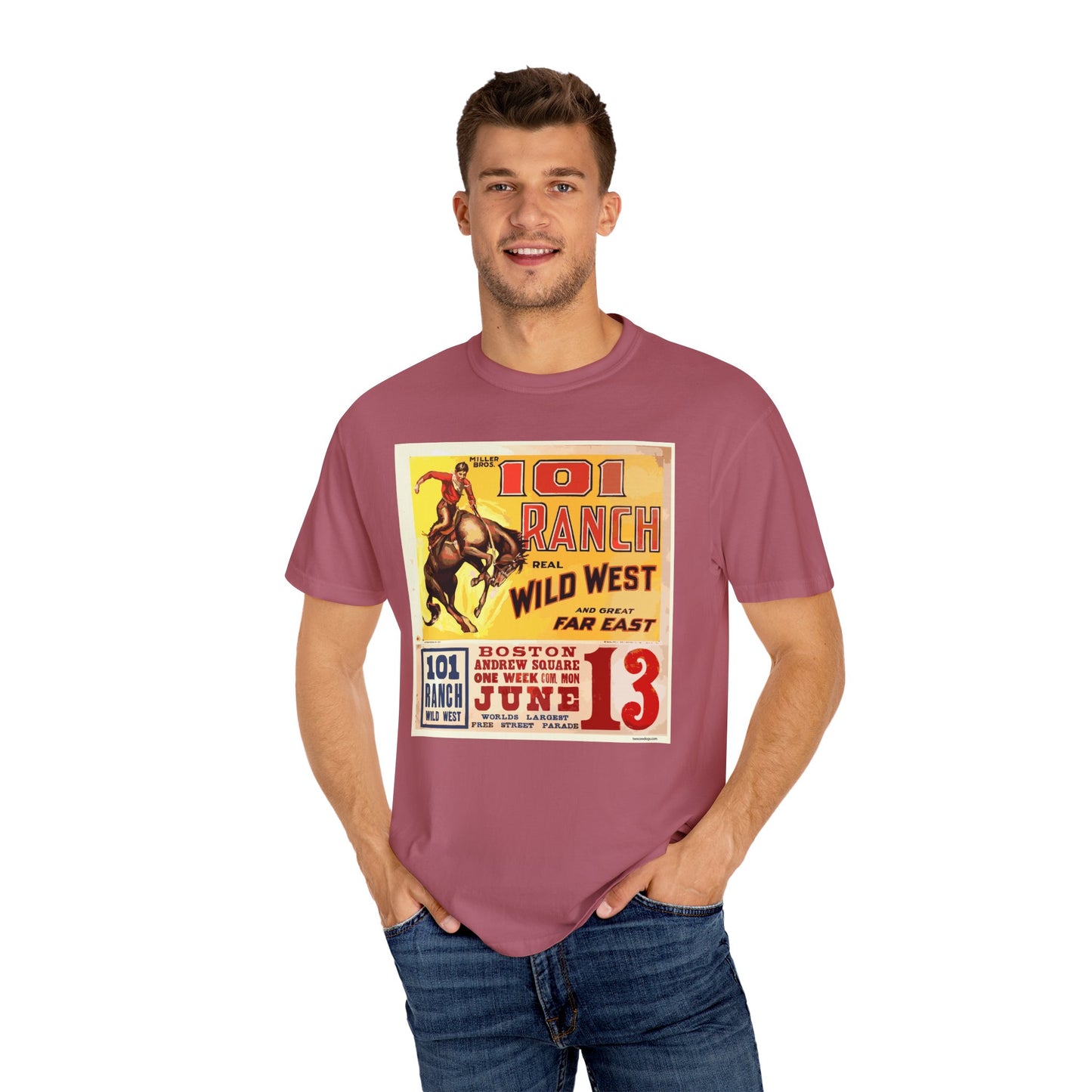 101 Rodeo T-Shirt - Unisex Garment-Dyed