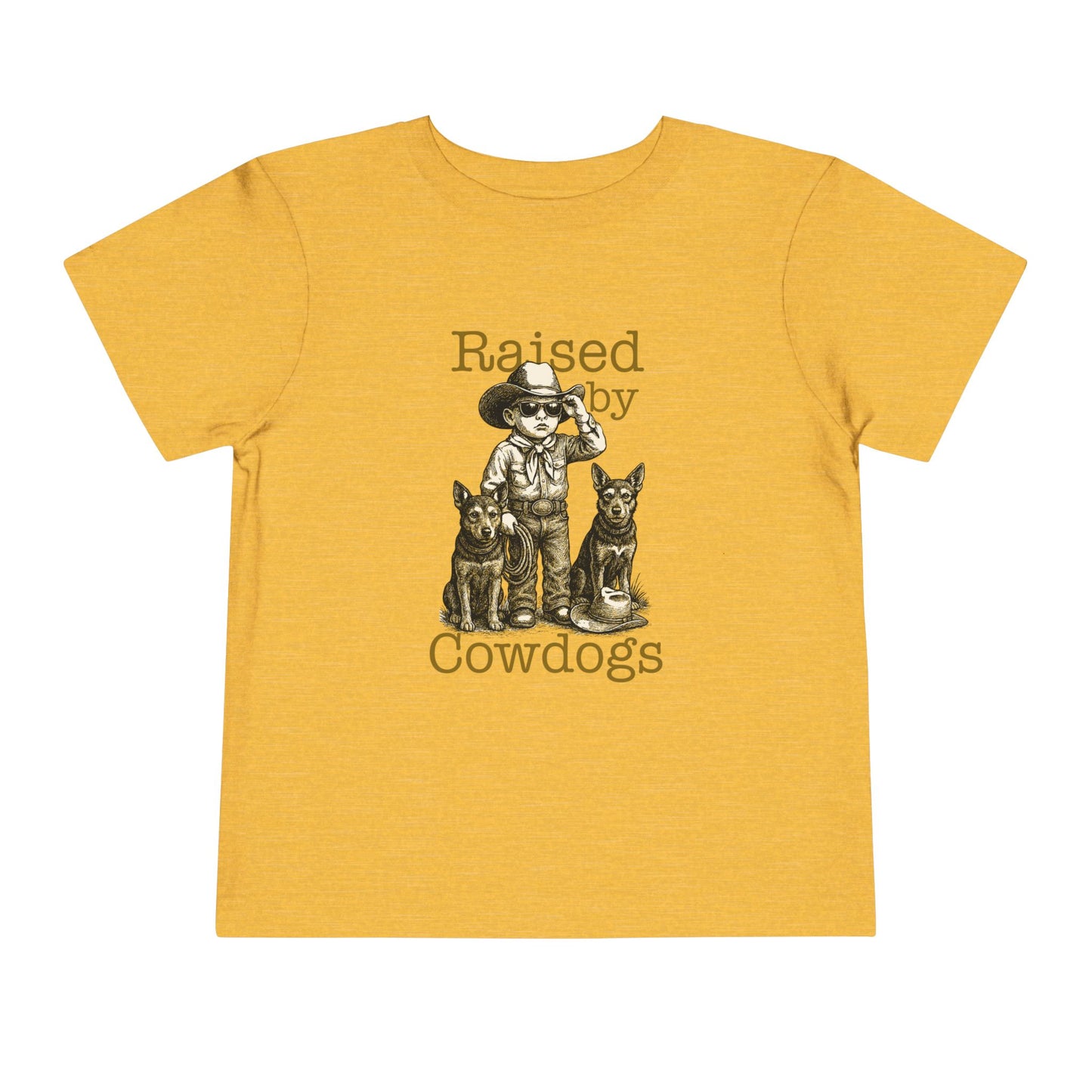 Raised by Cowdogs Boy Toddler TShirt