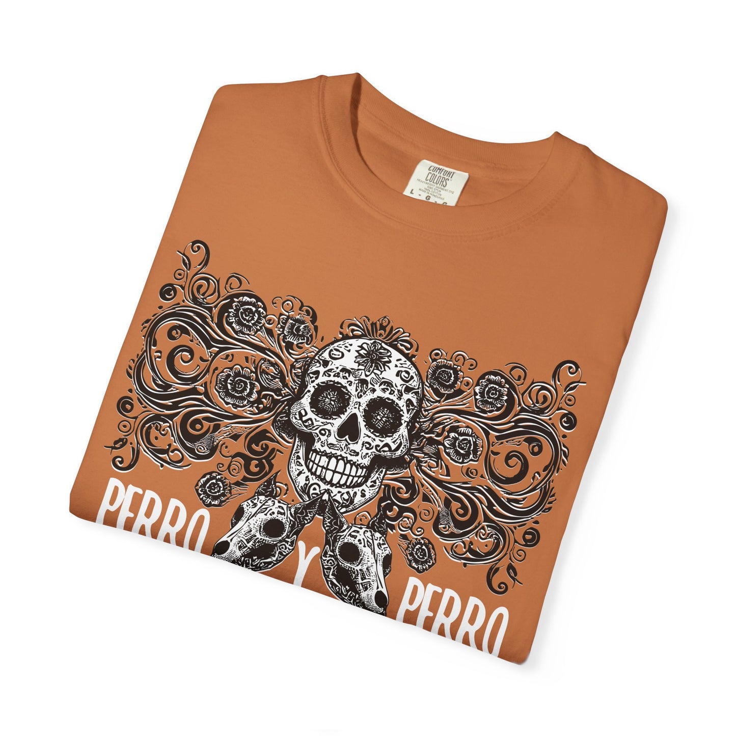 Perro y Perro T-Shirt, Dia De Los Muertos, Two Dogs