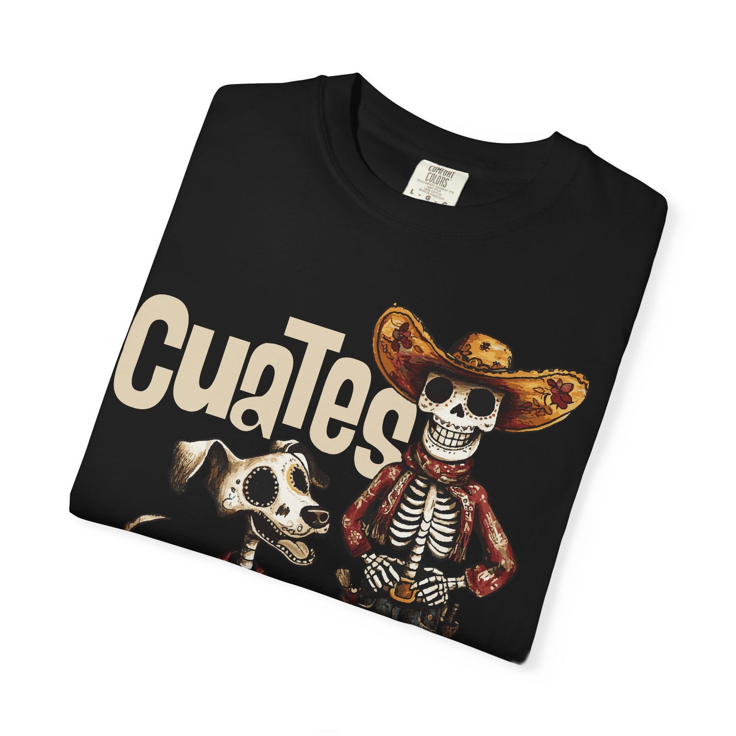 Cowboy and Cowdog Dia de los Muertos T-shirt