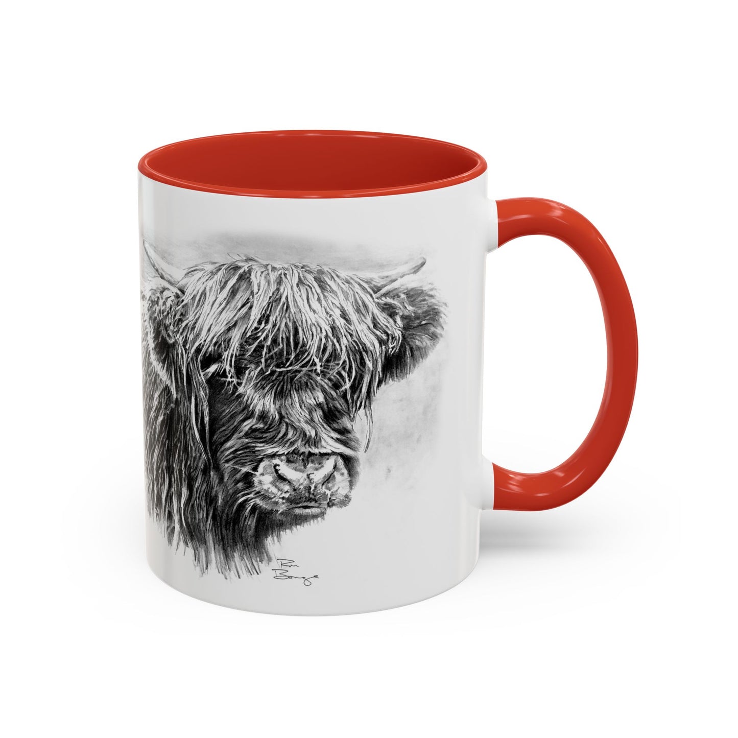 Scottish Highland Cow Mug, 11oz